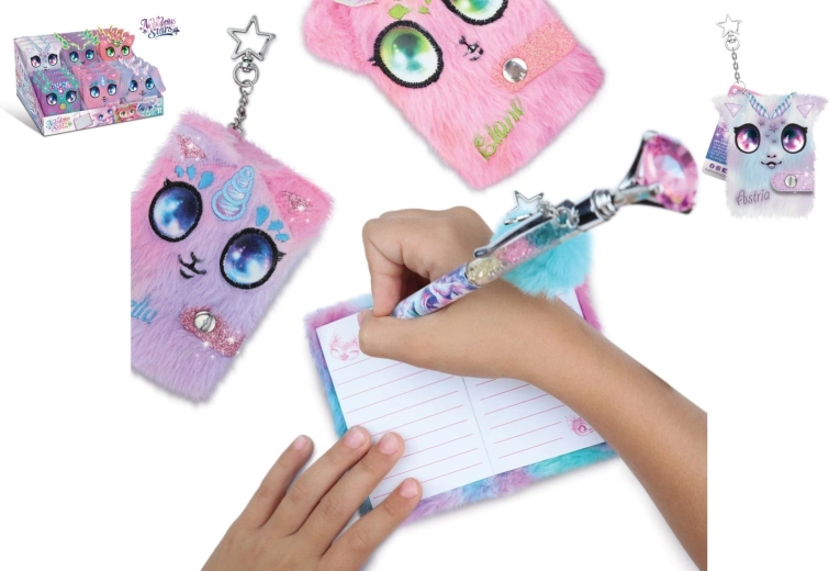 Jurnal mini pufos Nebulous Stars 8 × 11 cm - 1 bucată