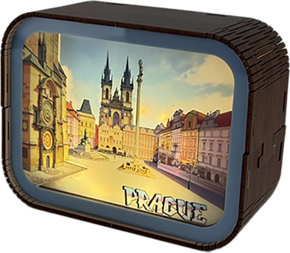 2Kids Toys lampă de asamblat Praha – orloj și Piața Orașului Vechi