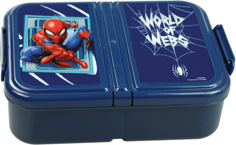 Cutie pentru gustări cu compartimente multiple Spiderman