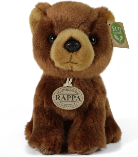 Ursuleț de pluș Rappa maro, 18 cm, Eco-Friendly