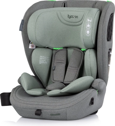 Chipolino scaun auto Tycoon i-Size 76–150 cm basil