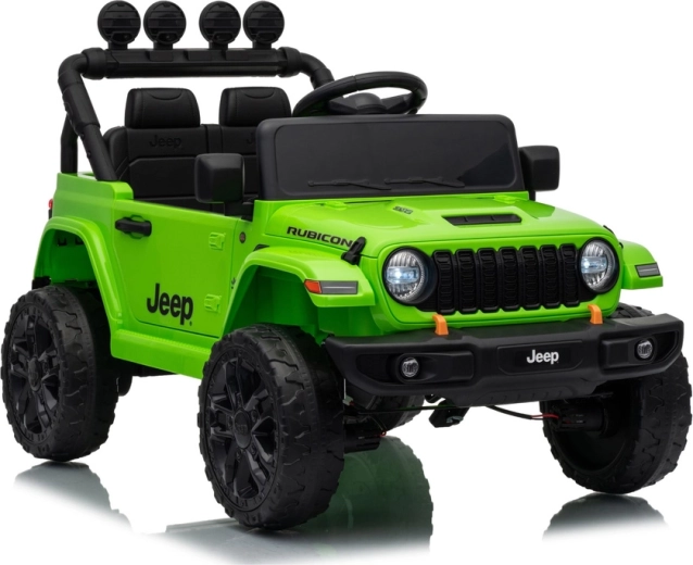 Mașinuță electrică Jeep Rubicon 24 V verde