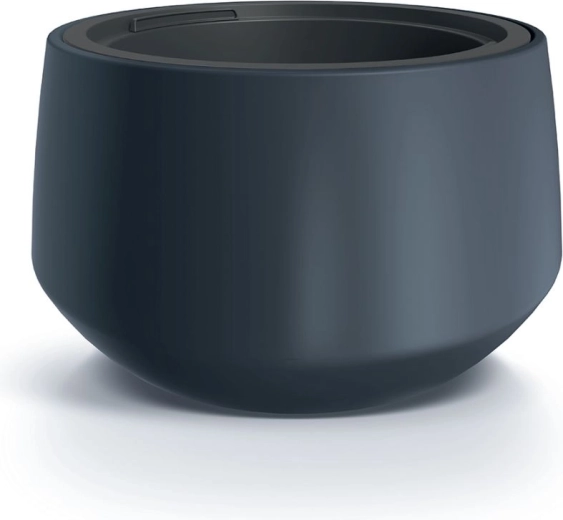 Ghiveci cu inserție HEOS 39 cm antracit