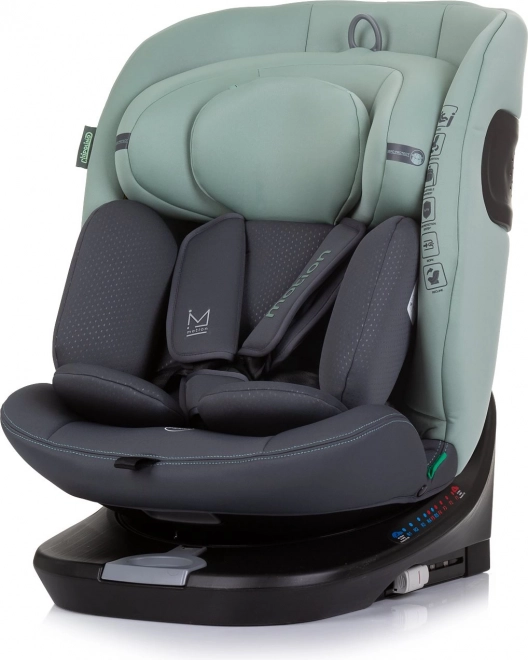 Scaun auto pentru copii Chipolino Motion i-Size Isofix 360° Verde pastel