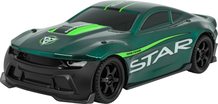 Mașină controlată de la distanță STAR, verde