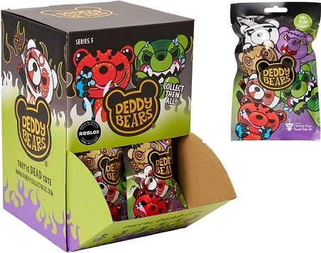 Breloc de pluș Deddy Bears Roblox seria 5 (blind bag)