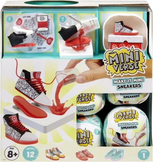 Miniverse Make It Mini Sneakers – set creativ de mini adidași