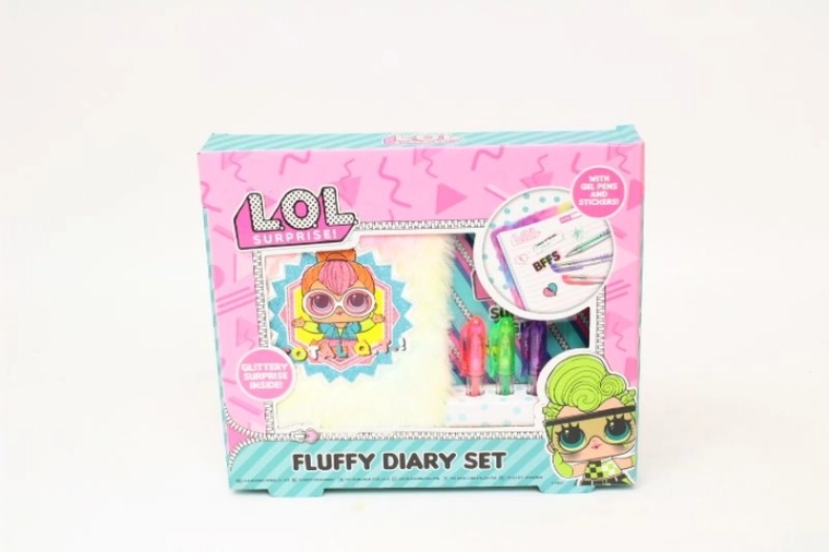 L.O.L. Surprise mini jurnal de pluș cu set de pixuri
