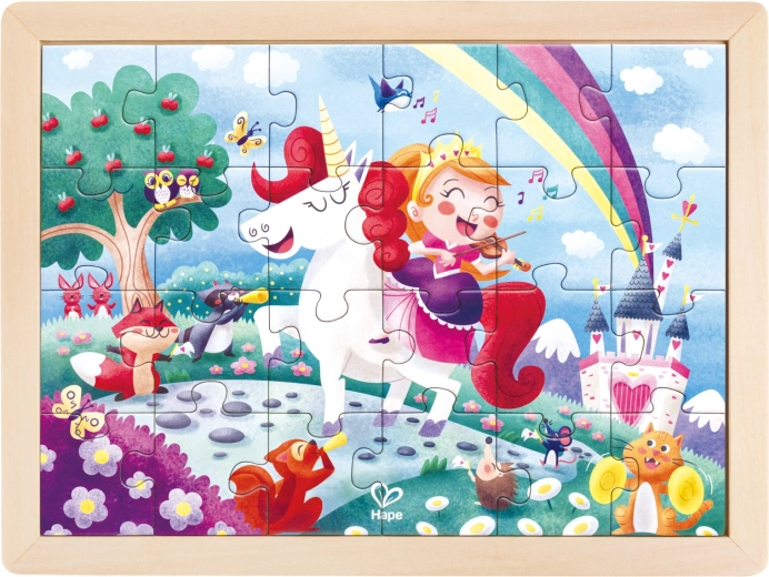 Puzzle unicorn și prietenii