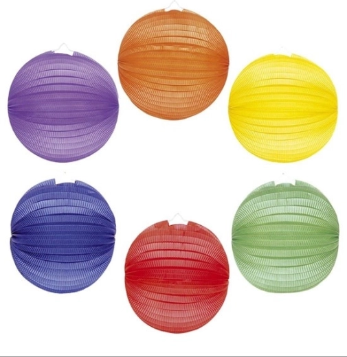 Lampion rotund monocrom