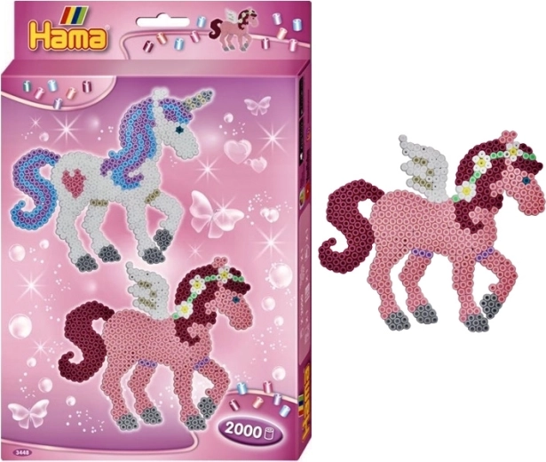 Mărgele termice cutie cadou Căluți magici