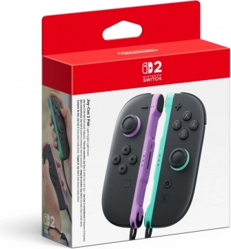 Nintendo Joy-Con 2 mov deschis și verde deschis