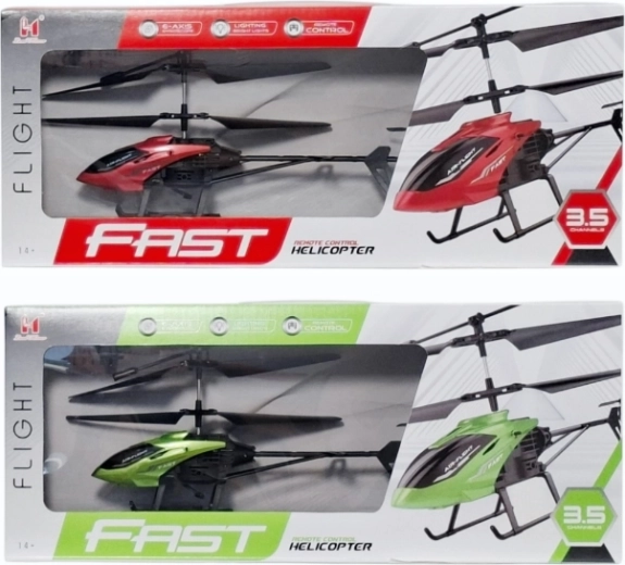 Elicopter RC cu telecomandă și încărcător