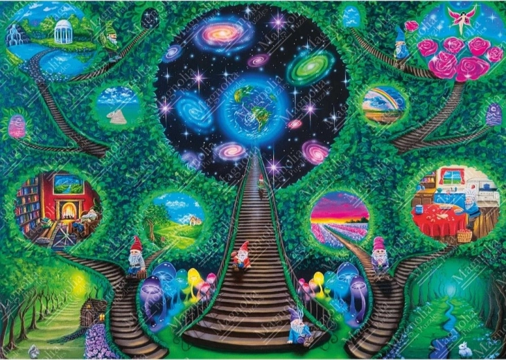 Puzzle Regatul piticilor 1000 de piese