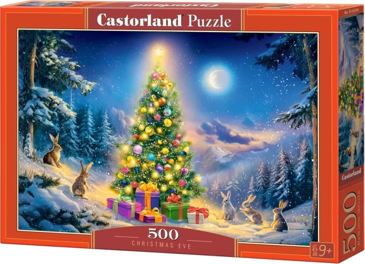 Puzzle Castorland Ajunul Crăciunului, 500 de piese
