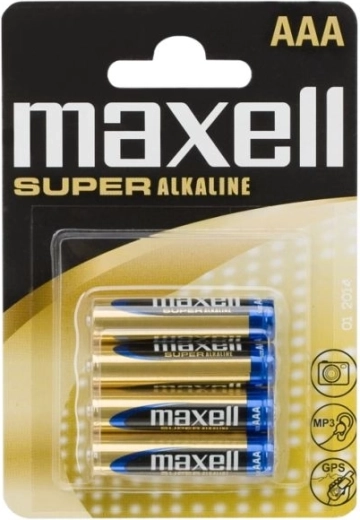 Baterii alcaline super pentru microbaterii AAA LR03 XL, 4 buc.