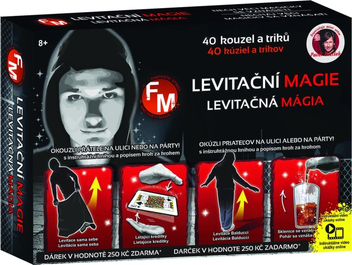 Școala de magie – magie de levitație cu 75 de trucuri + cadou
