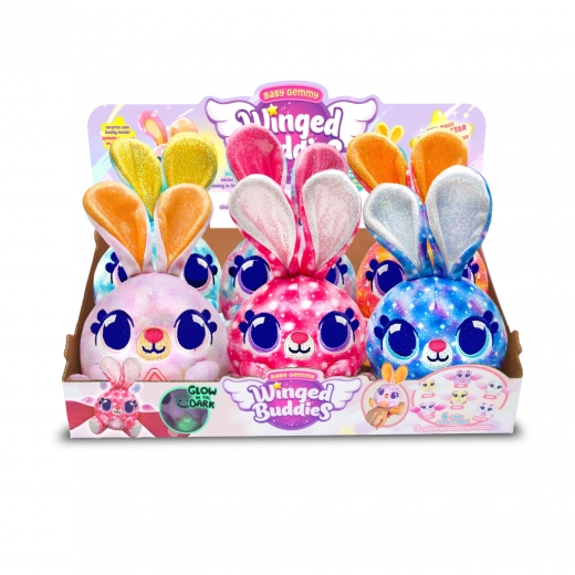 Baby Gemmy iepuraș de pluș înaripat