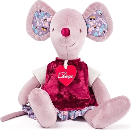 Woodyland Lumpin șoricel de pluș Cilka în rochie 35 cm