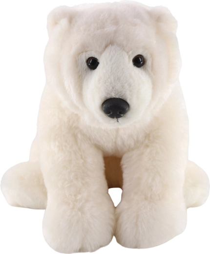 Urs polar de pluș așezat 32 cm
