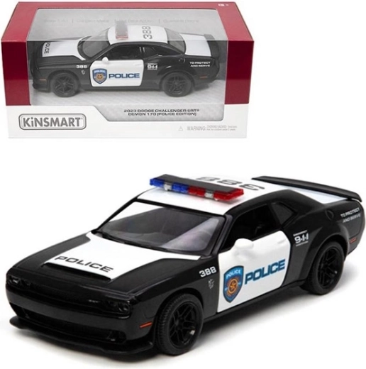 Kinsmart Dodge Challenger Demon poliție 2023 1:40