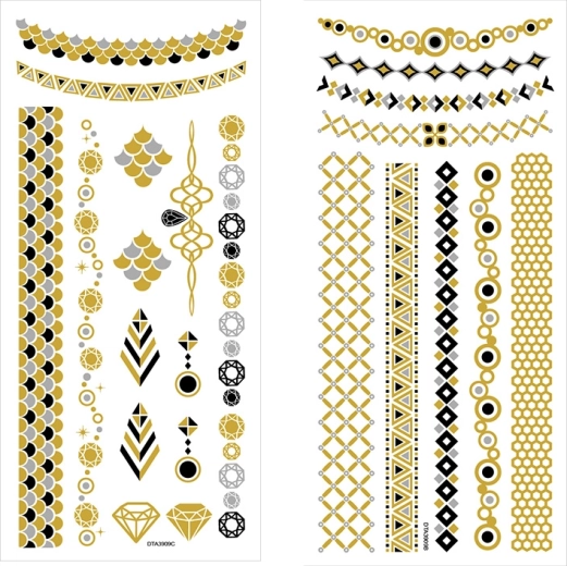 Tatuaje temporare portabile pentru fete – mai multe tipuri