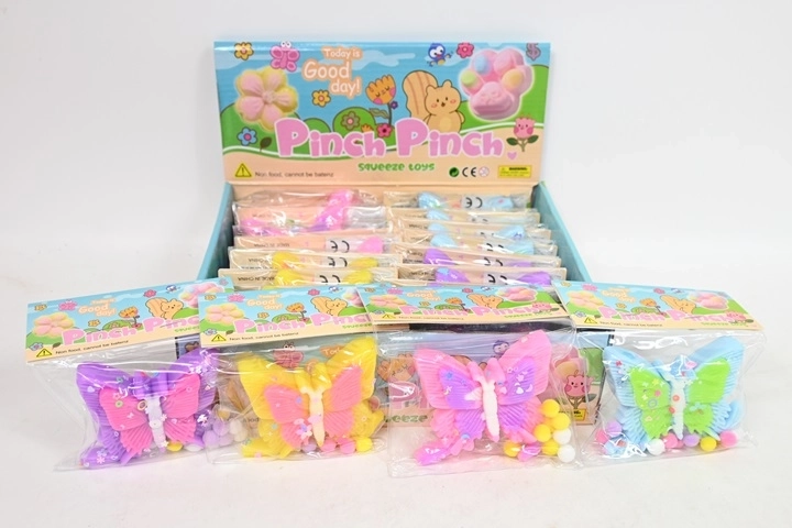 Jucărie antistres tip squishy „Fluture” – 20 buc. în display de vânzare