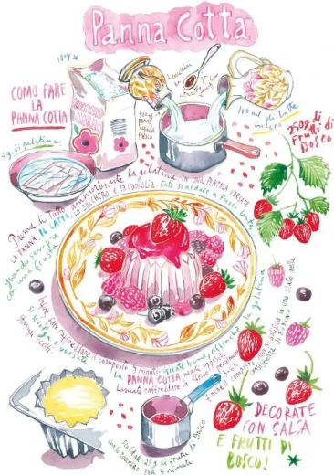 Puzzle Panna Cotta 1000 piese MAGNOLIA