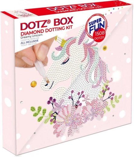 Set Diamond Dotz - Cutiuța Unicorn Visător