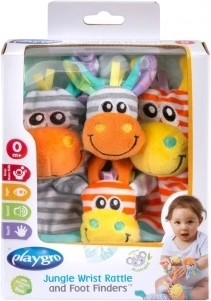 Șosete și brățări zornăitoare pastelate Playgro