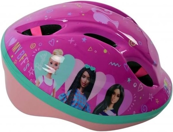 Cască de ciclism pentru copii Barbie, pentru bicicletă și trotinetă, 52–56 cm