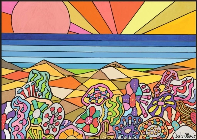 Puzzle Flori de piatră în Hawaii 1000 piese