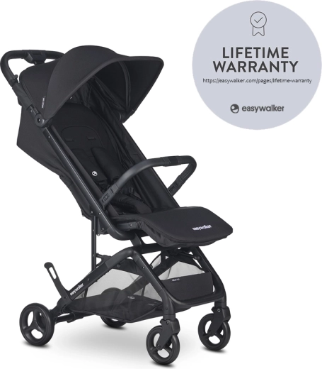 Cărucior sport de călătorie Easywalker Miley Go Pure Black