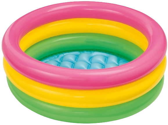 Piscină gonflabilă pentru copii cu fund moale 61x22 cm