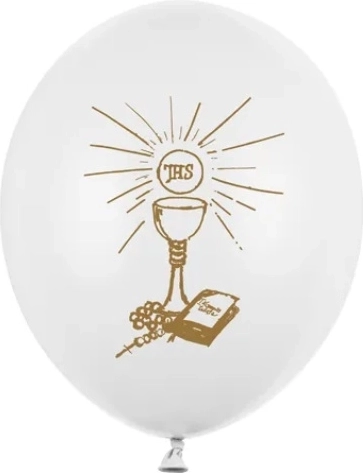 Baloane I Împărtășanie Sfântă PureWhite 27 cm