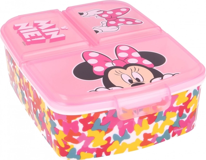 Cutie multi pentru gustare pentru copii MINNIE Mouse cu compartimente