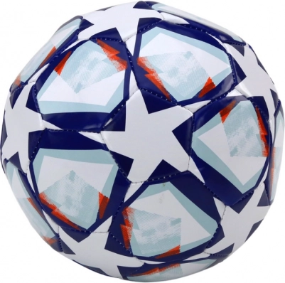 Minge de fotbal 24 cm White Star Pattern Mărimea 5