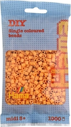 Mărgele de călcat Hama Midi portocalii 1000 buc.