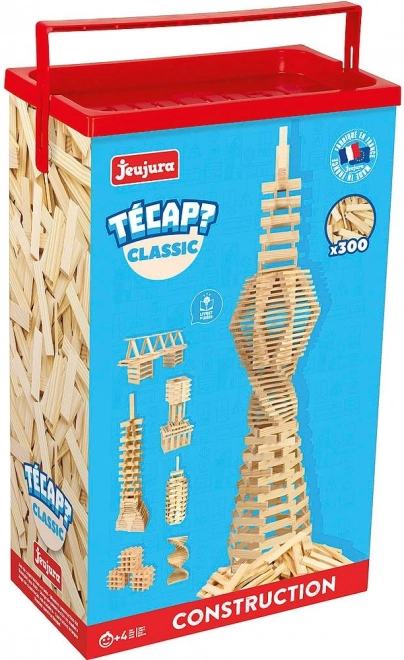 Construcție din lemn Jeujura Técap Classic 300 de piese