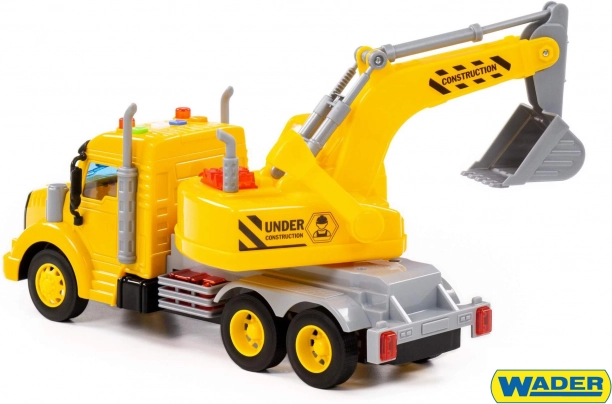 Excavator auto profi cu lumină și sunet