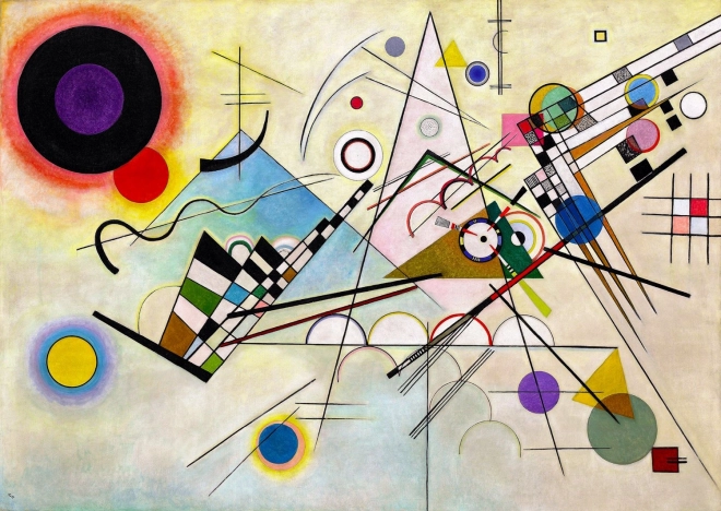 Puzzle Vasilij Kandinski: Compoziția VIII 1000 piese