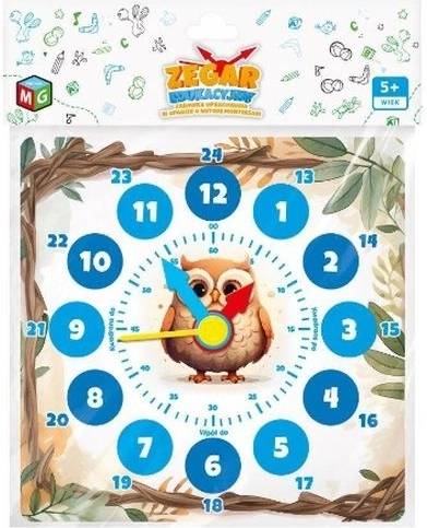 Ceas educativ Bufniță