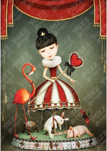 Puzzle Fata de la carusele 1000 piese