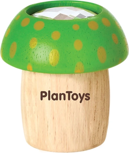 PlanToys caleidoscop ciupercuță verde