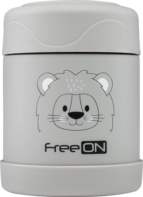 FreeON Termos pentru alimente inox 350 ml gri