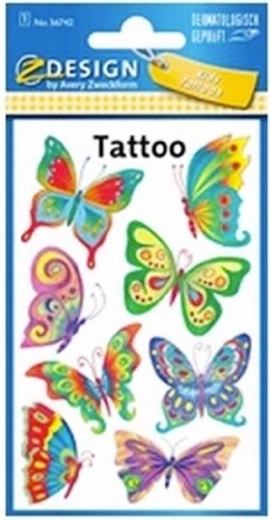 Tatuaj cu fluturi - 1 bucată