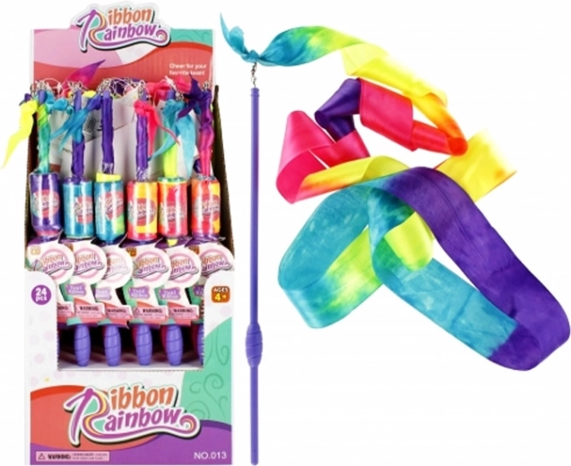 Panglică gimnastică pentru copii 30 cm