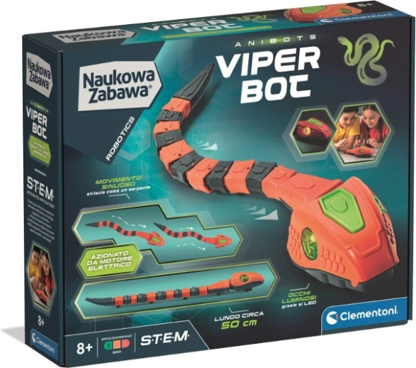 Set de construcție șarpe robotic ViperBot