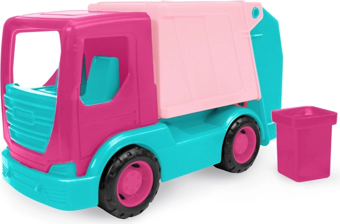 Camion de gunoi Wader TechTruck roz