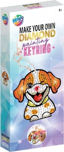 Moxy pictură cu diamante – pandantiv câine